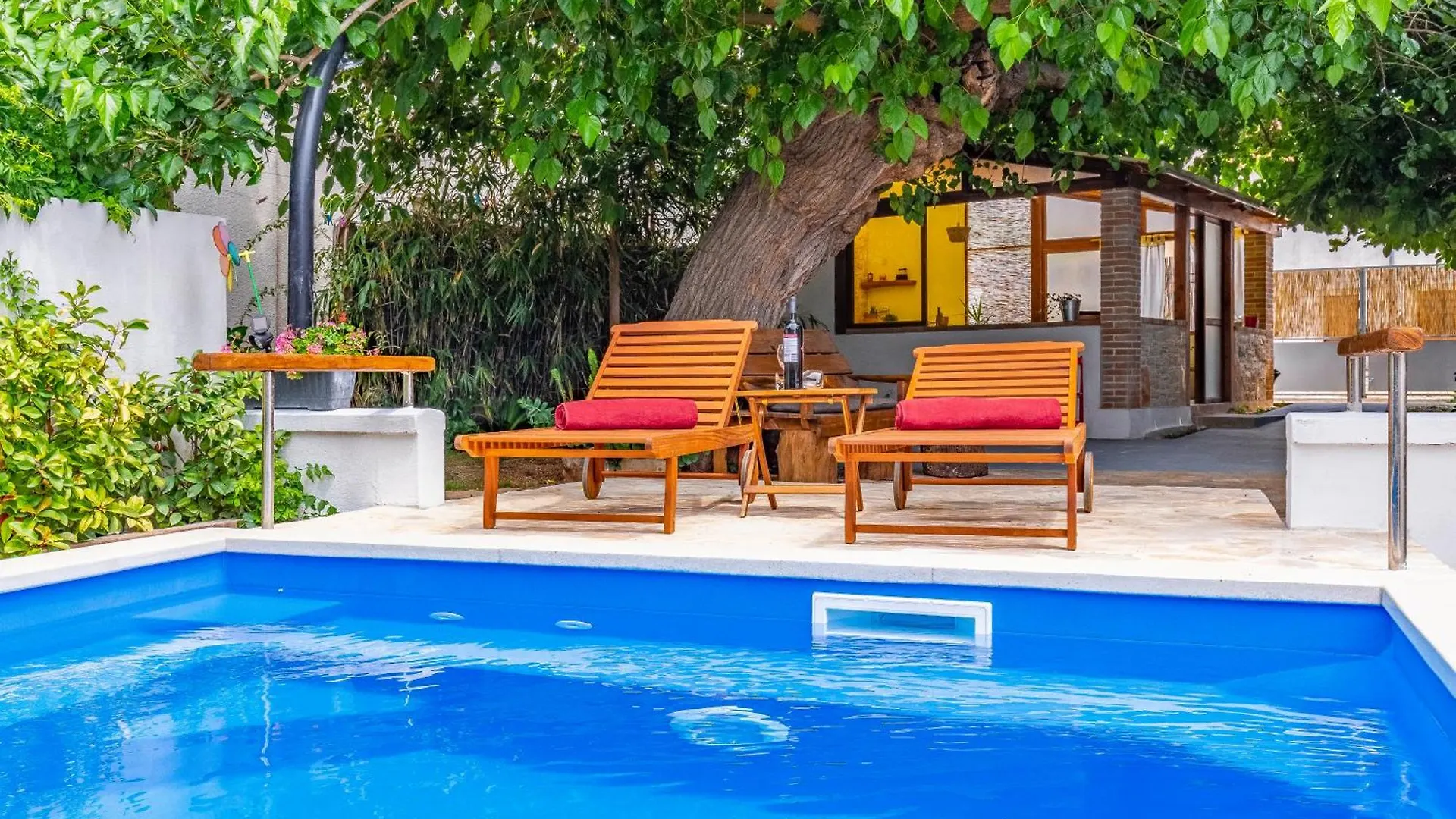 فيلا Istrian Stone House With Heated Pool بولا 0*,